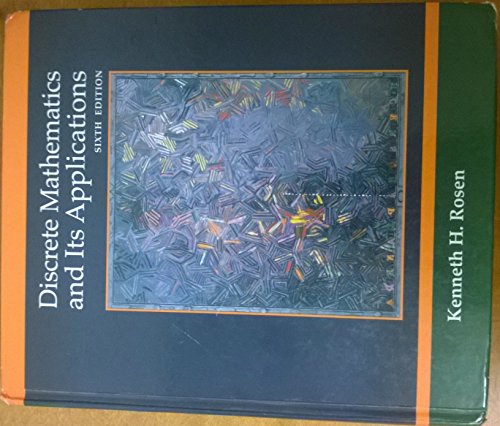 Instructor's Resource Guide to Accompany Discrete Mathematics and Its Applications, 6th Edition [Black and white] - 9780073229720